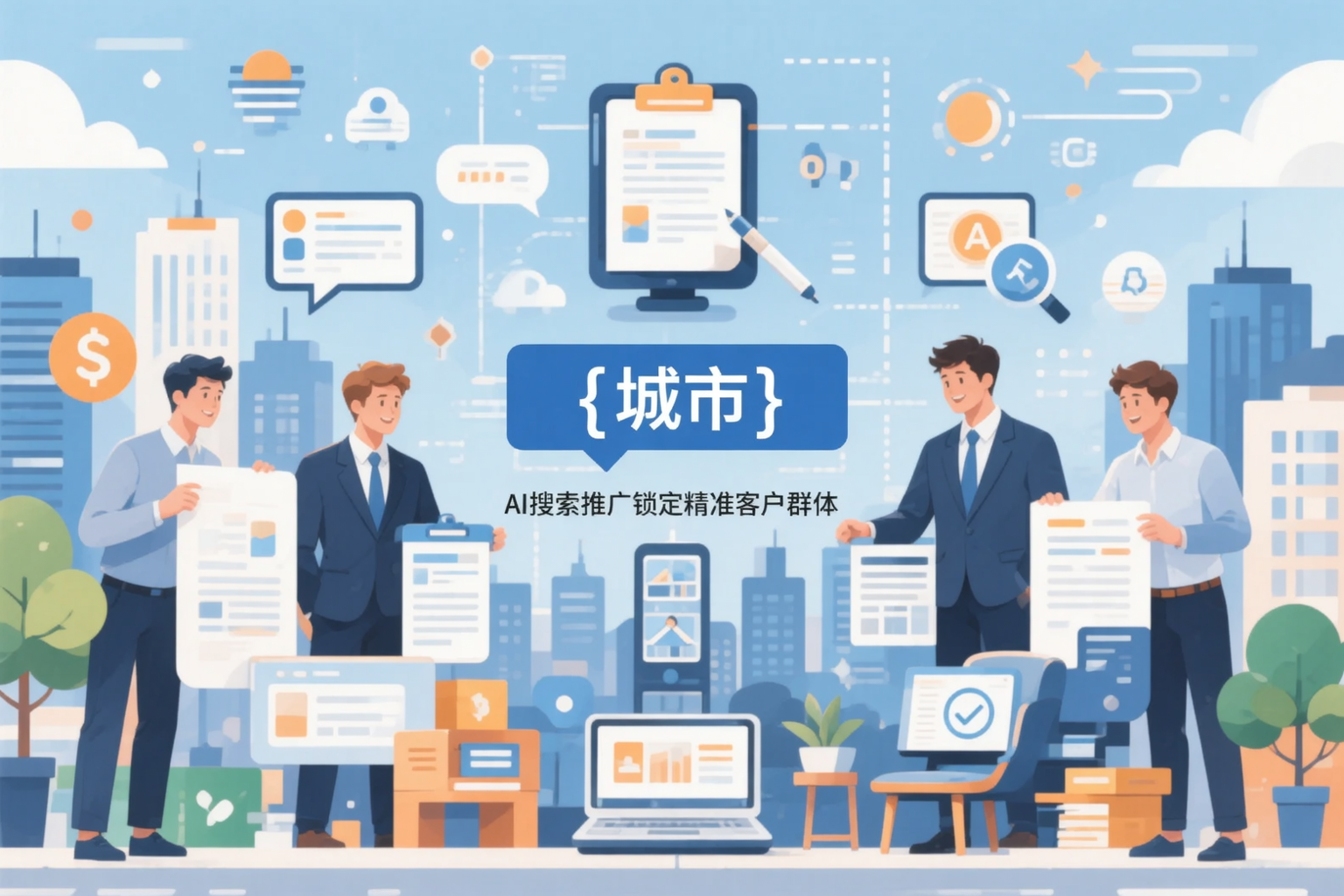咸宁公司如何用AI搜索推广锁定精准客户群体