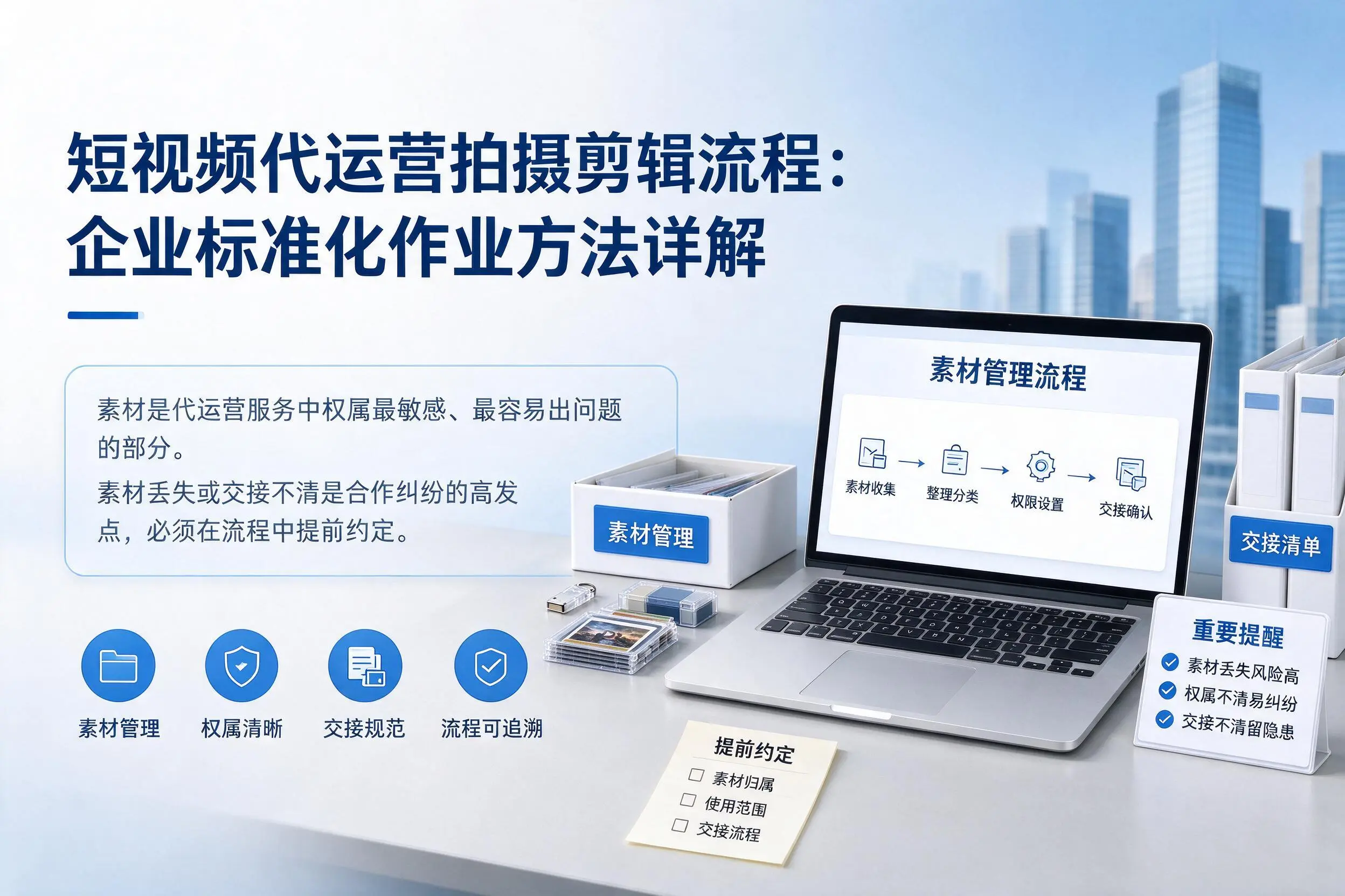 短视频代运营拍摄剪辑流程：咸宁企业标准化作业方法详解