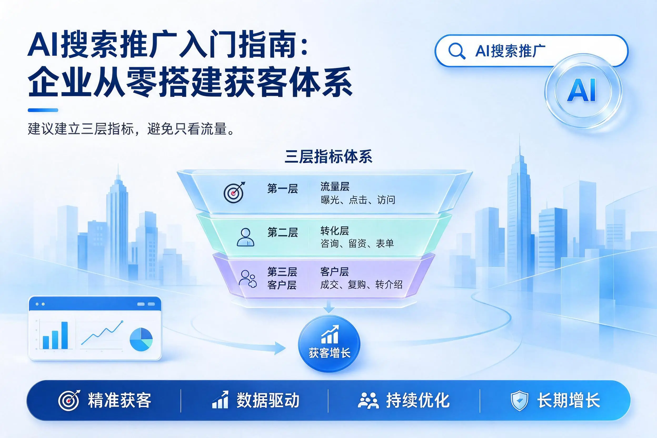 AI搜索推广入门指南:咸宁企业从零搭建获客体系