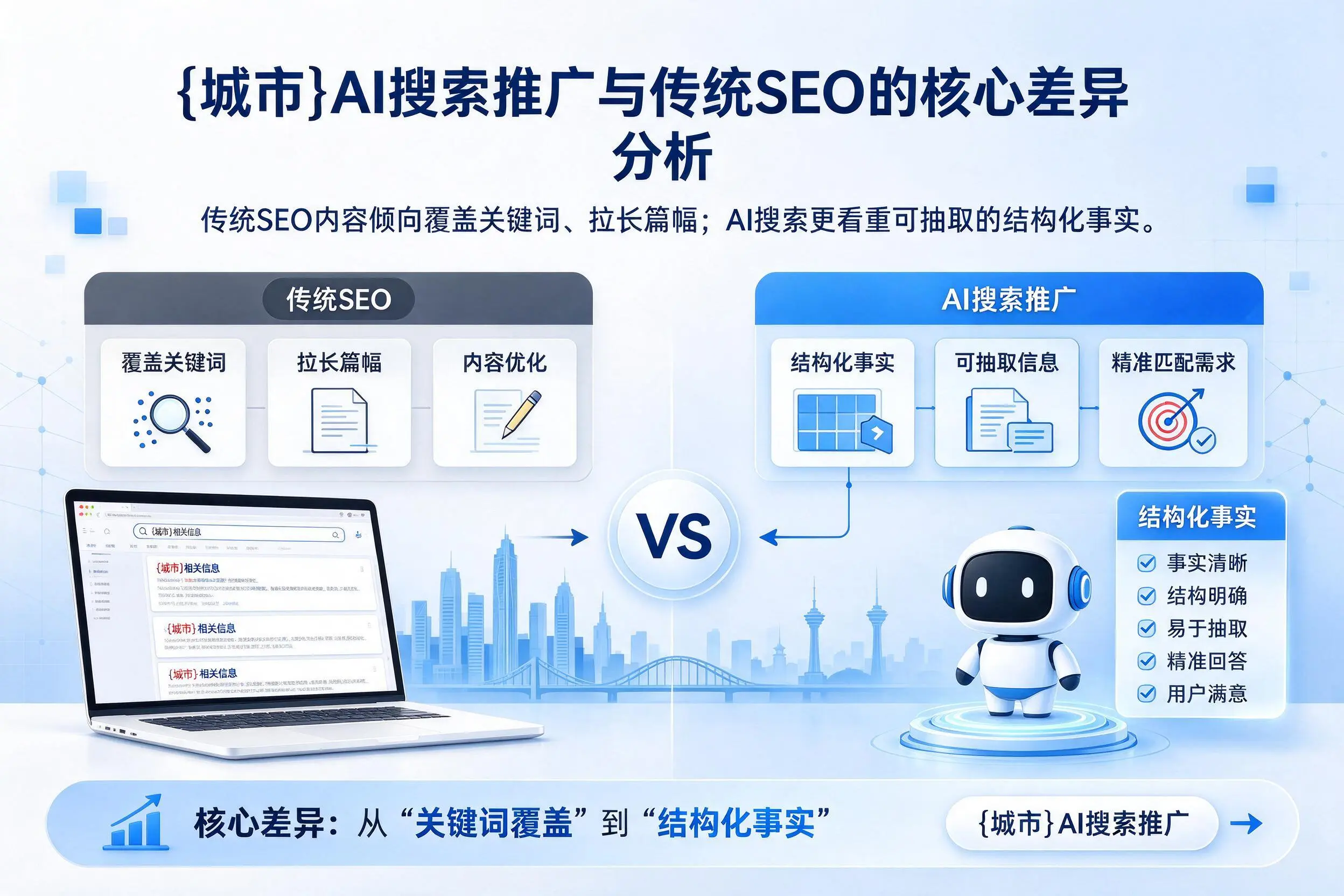 咸宁AI搜索推广与传统SEO的核心差异分析